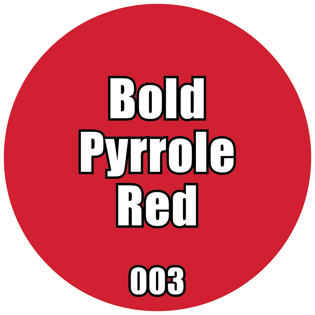 Pro Acryl Bold Pyrrole Red