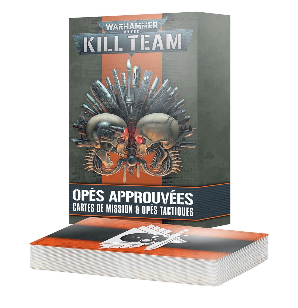 Kill Team: Approved Ops - Tac Ops & Mission Card Pack (Français)