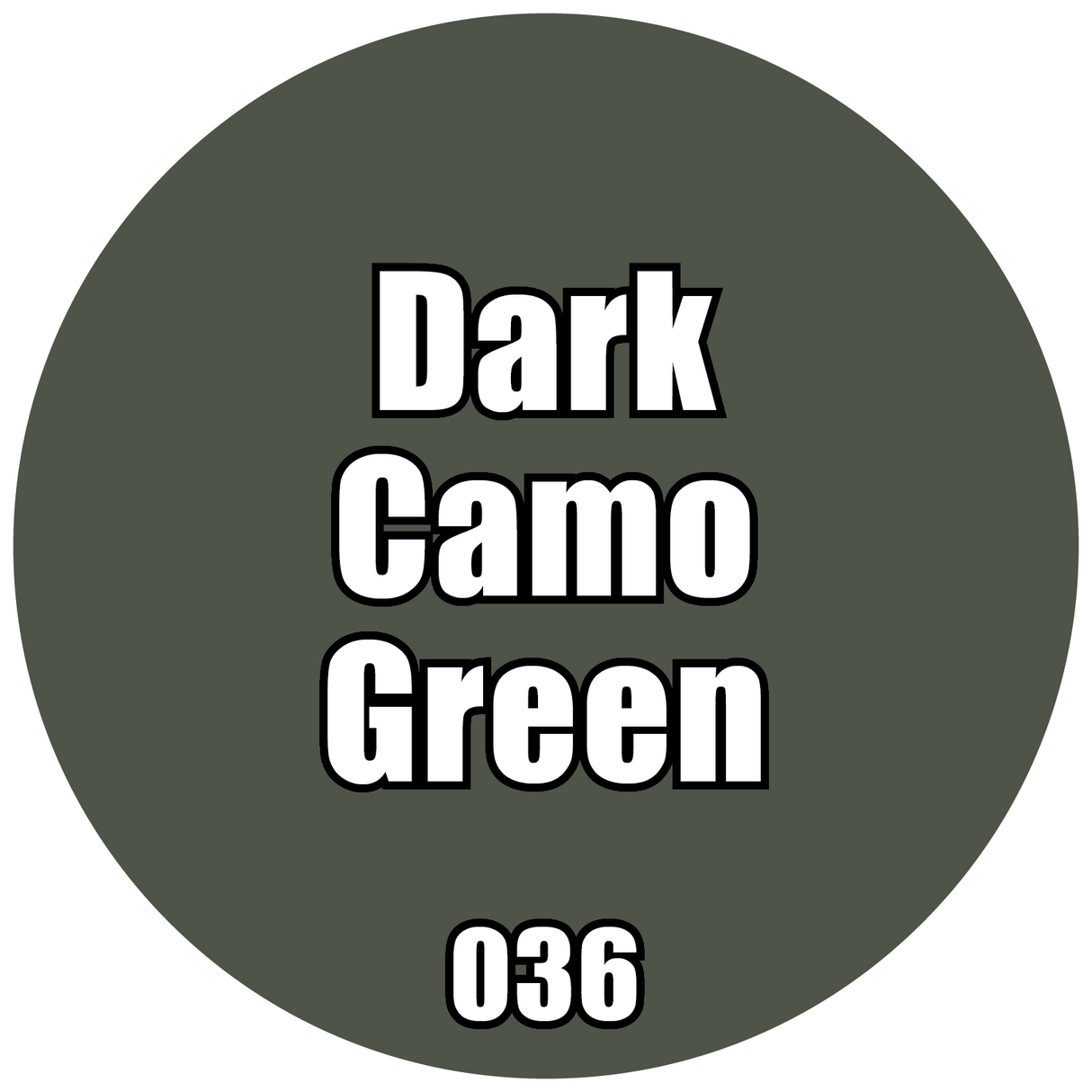 Pro Acryl Dark Camo Green