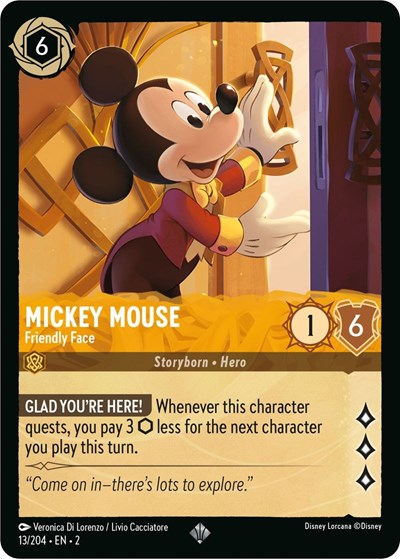 Mickey Mouse - Friendly Face [ROF-13]