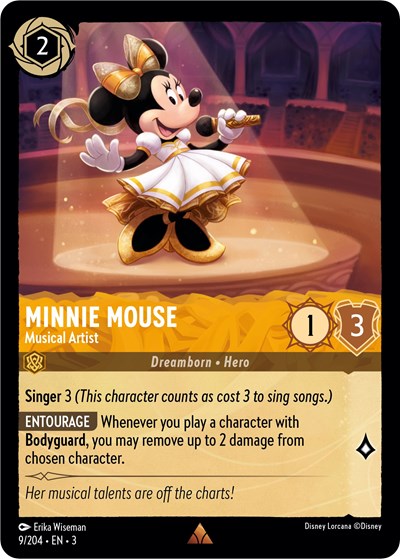 Minnie Mouse - Musical Artist [INK-9]