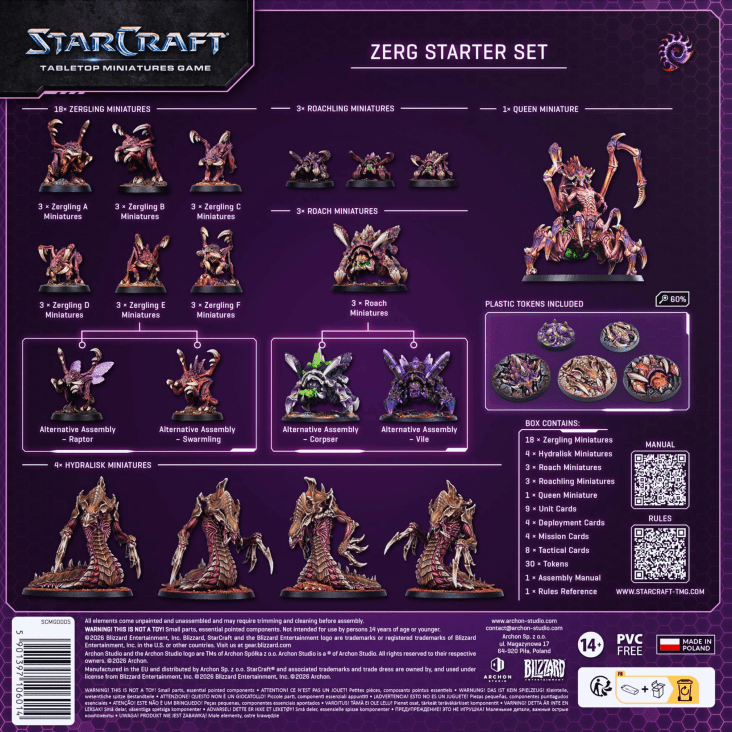StarCraft® Zerg Starter Set