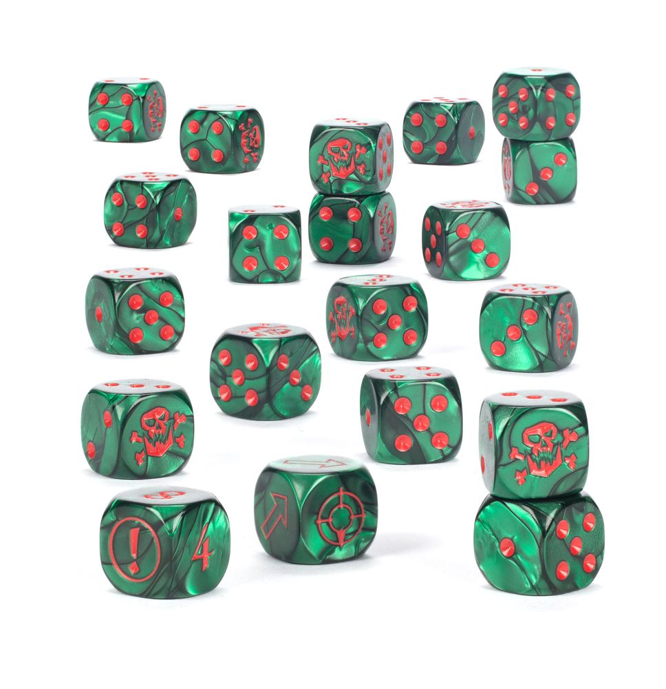 Orc & Goblin Tribes Dice Set
