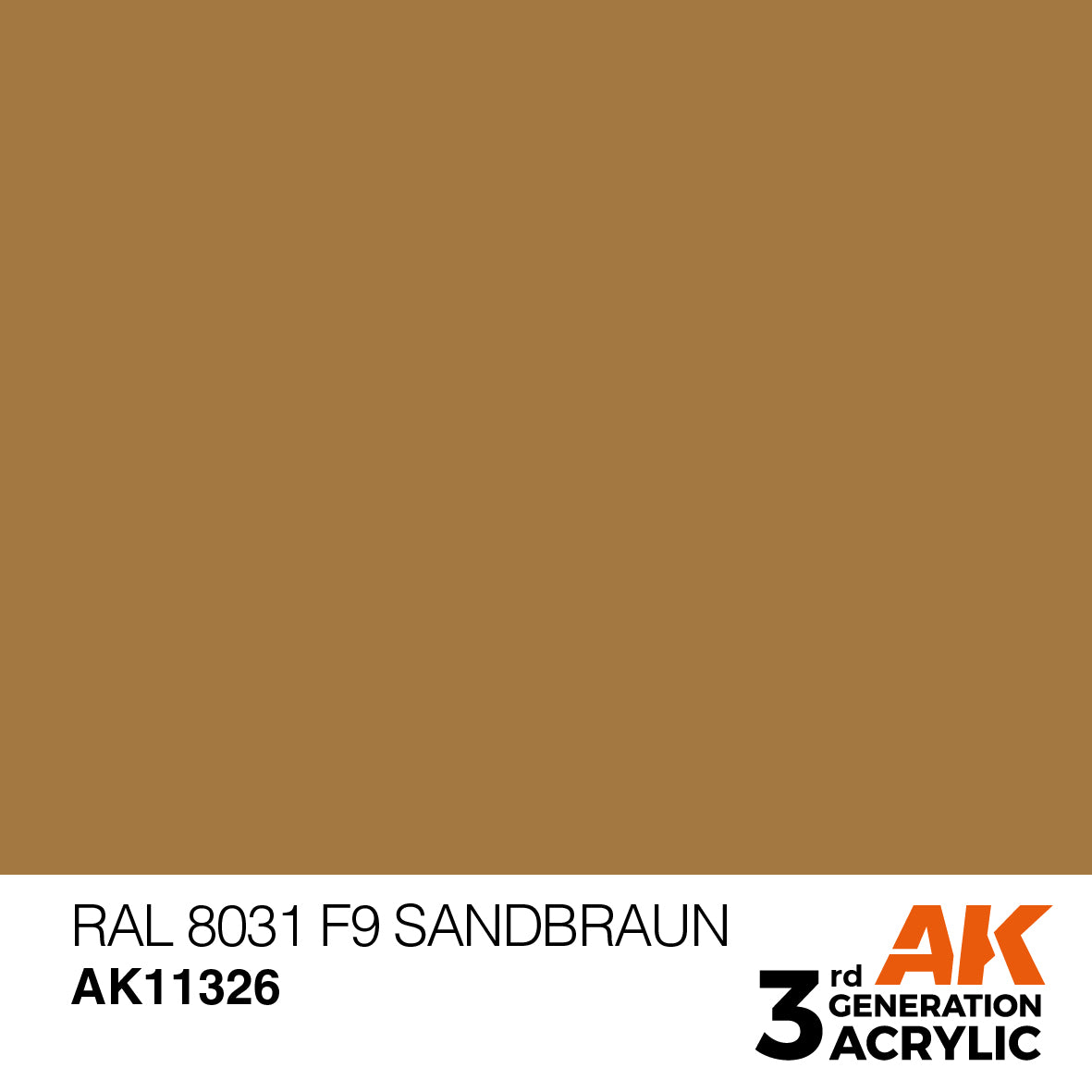RAL 8031 F9 Sandbraun – AFV