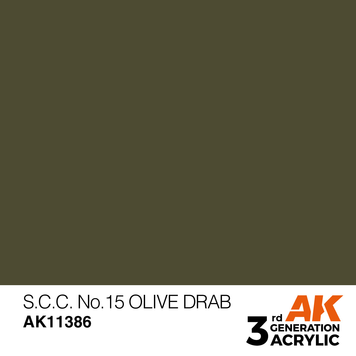 S.C.C. No.15 Olive Drab – AFV