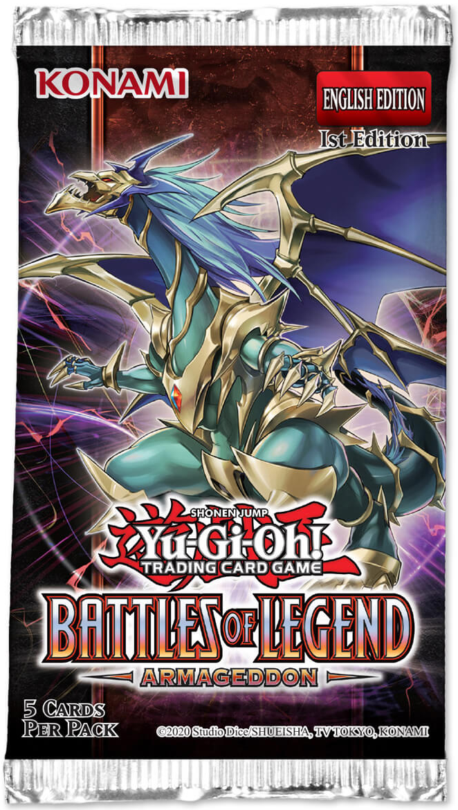 Battles of Legend - Armageddon 1st Edition Booster Pack