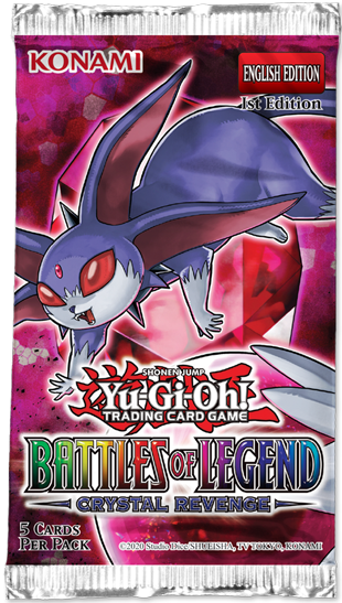 Battles of Legend: Crystal Revenge - 1st Edition - Booster Pack