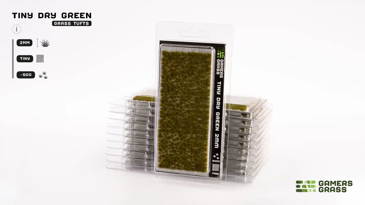 Tiny Dry Green (2mm)