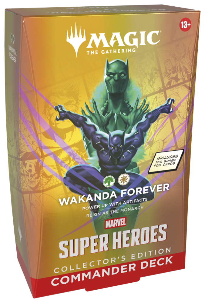 Marvel Super Heroes: Commander - Commander Deck: Collector's Edition - Wakanda Forever