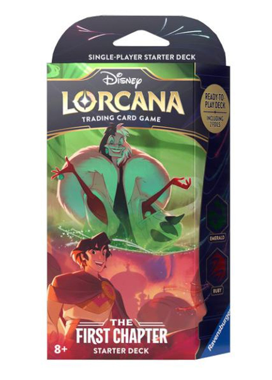 Disney Lorcana: The First Chapter - Starter Deck - Emerald & Ruby