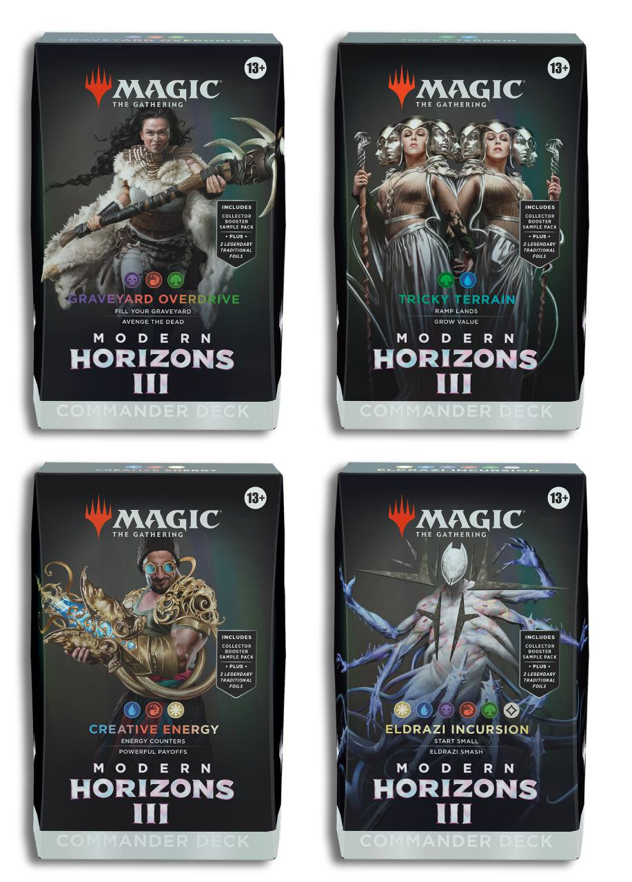 Modern Horizons 3: Commander - Commander Decks - Set of 4