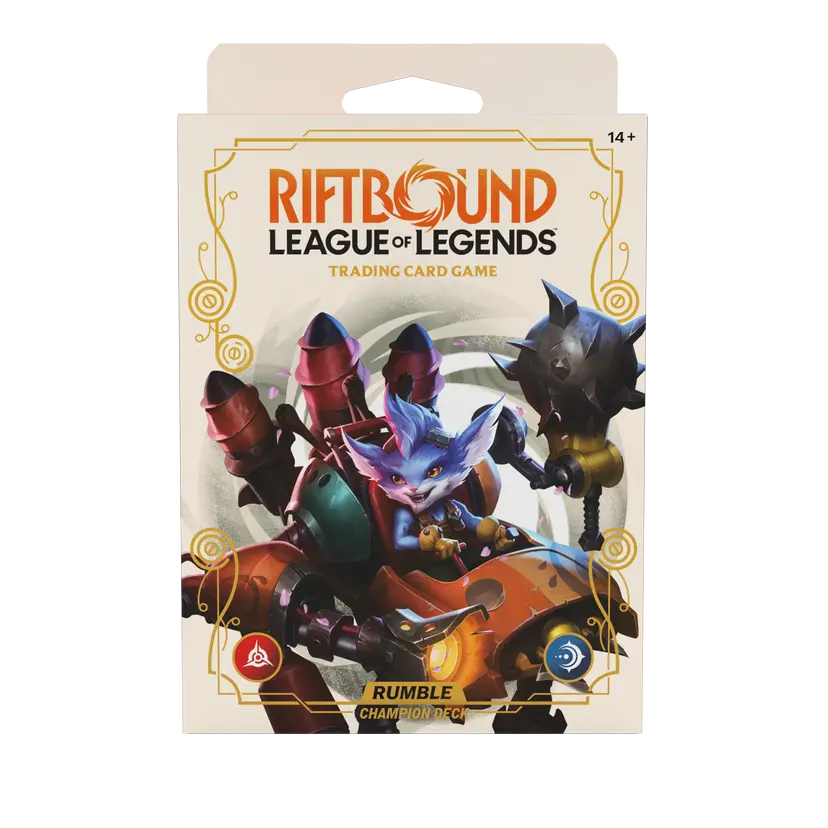 Riftbound: League of Legends TCG: Spiritforged - Champion Deck - Rumble