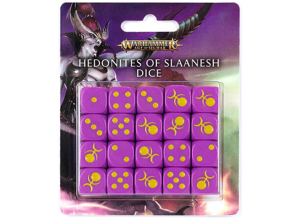 Hedonites of Slaanesh Dice Set