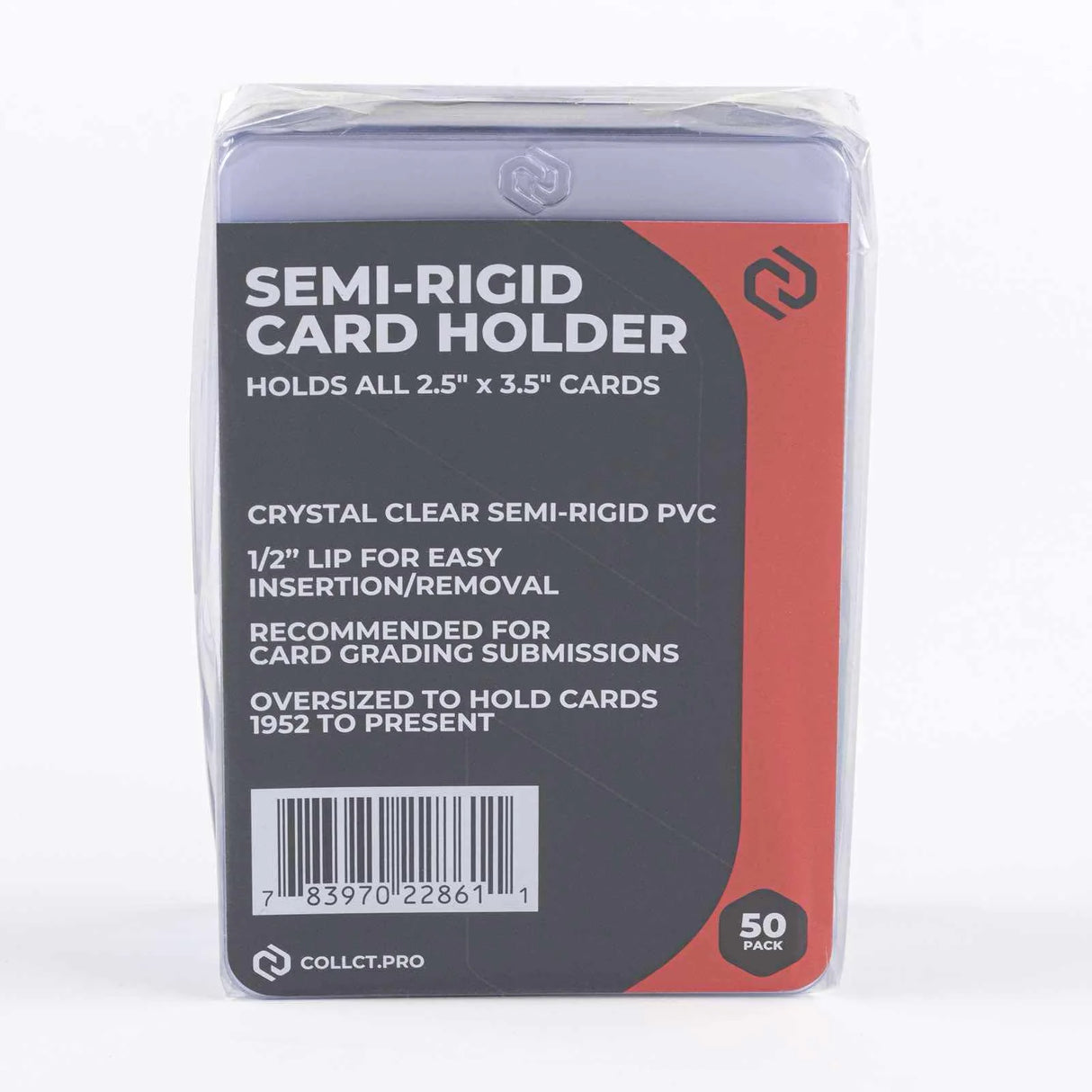 2.5" x 3.5" Semi-Rigid Card Holder