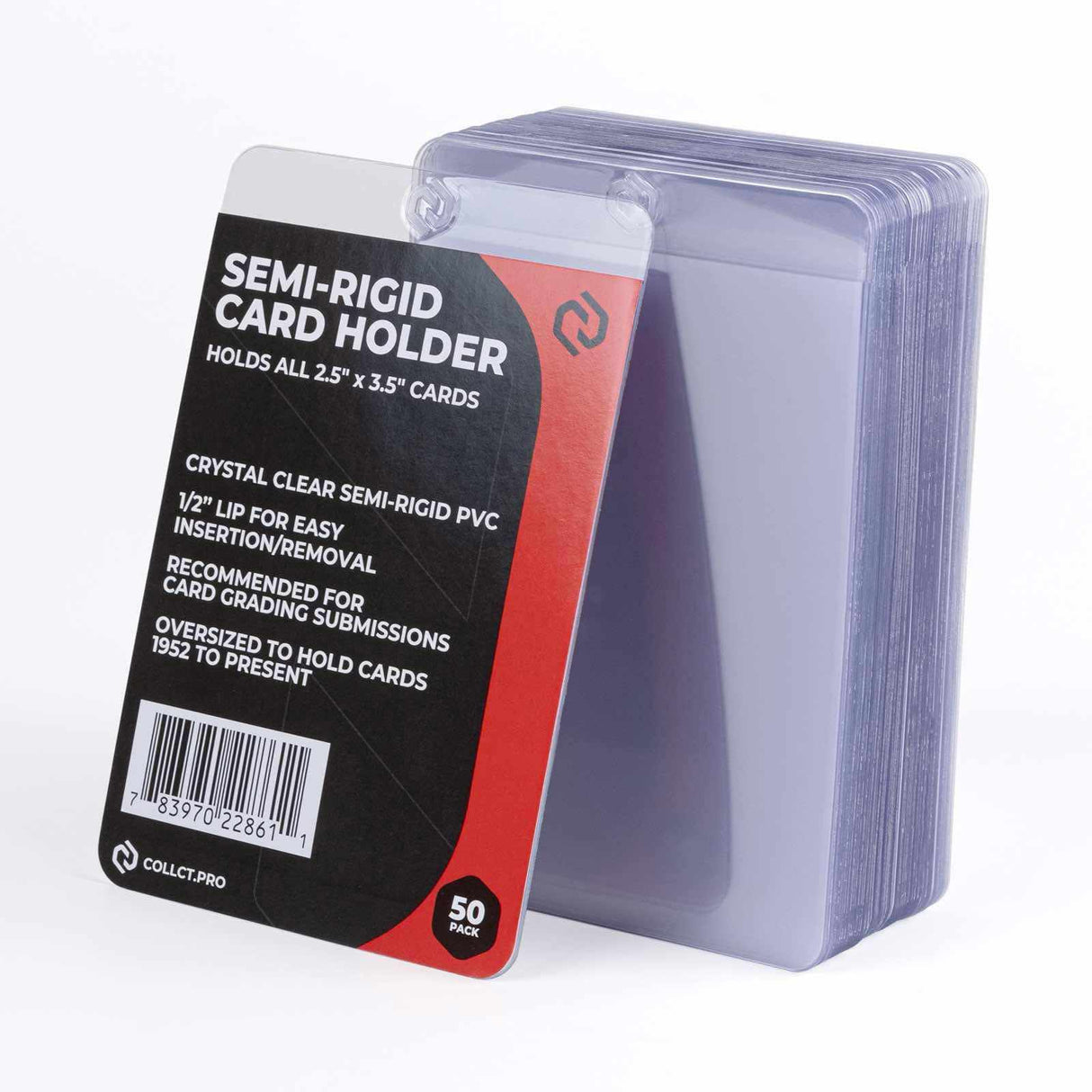 2.5" x 3.5" Semi-Rigid Card Holder