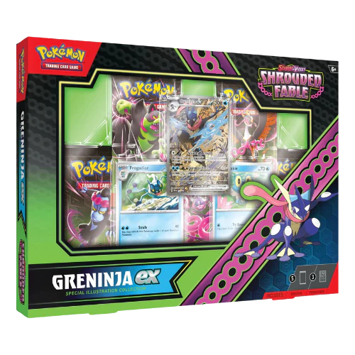 Pokémon TCG: Scarlet & Violet - Shrouded Fable - Greninja ex Special Illustration Collection