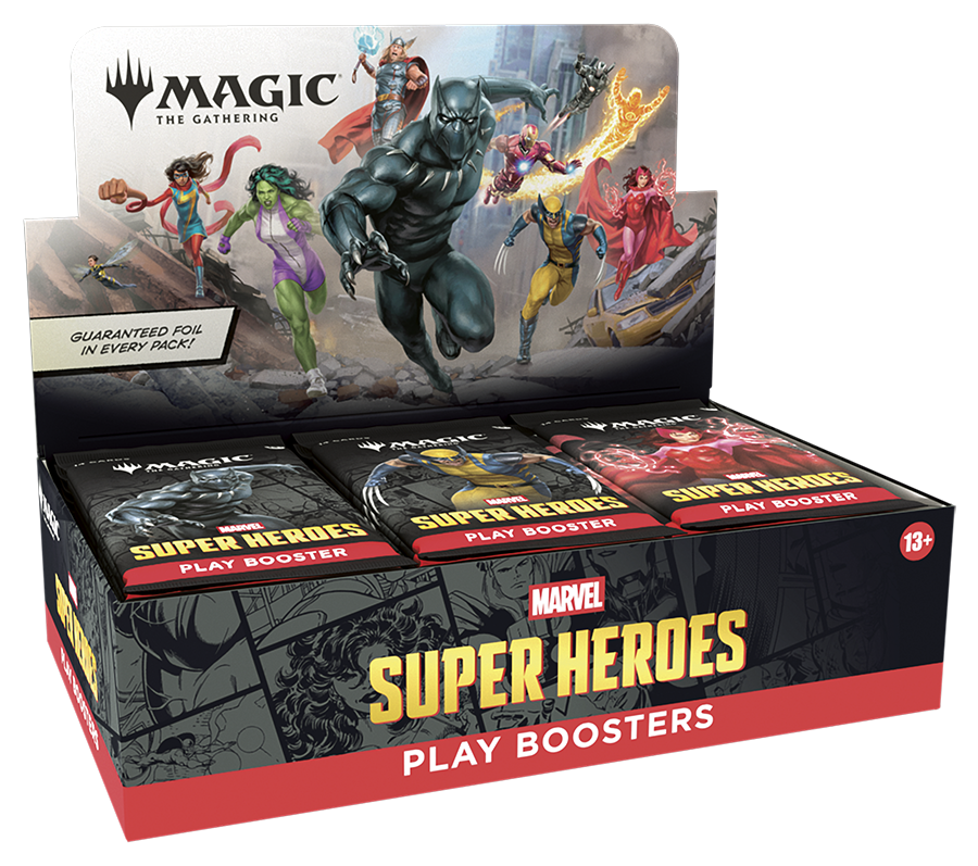Marvel Super Heroes - Play Booster Box