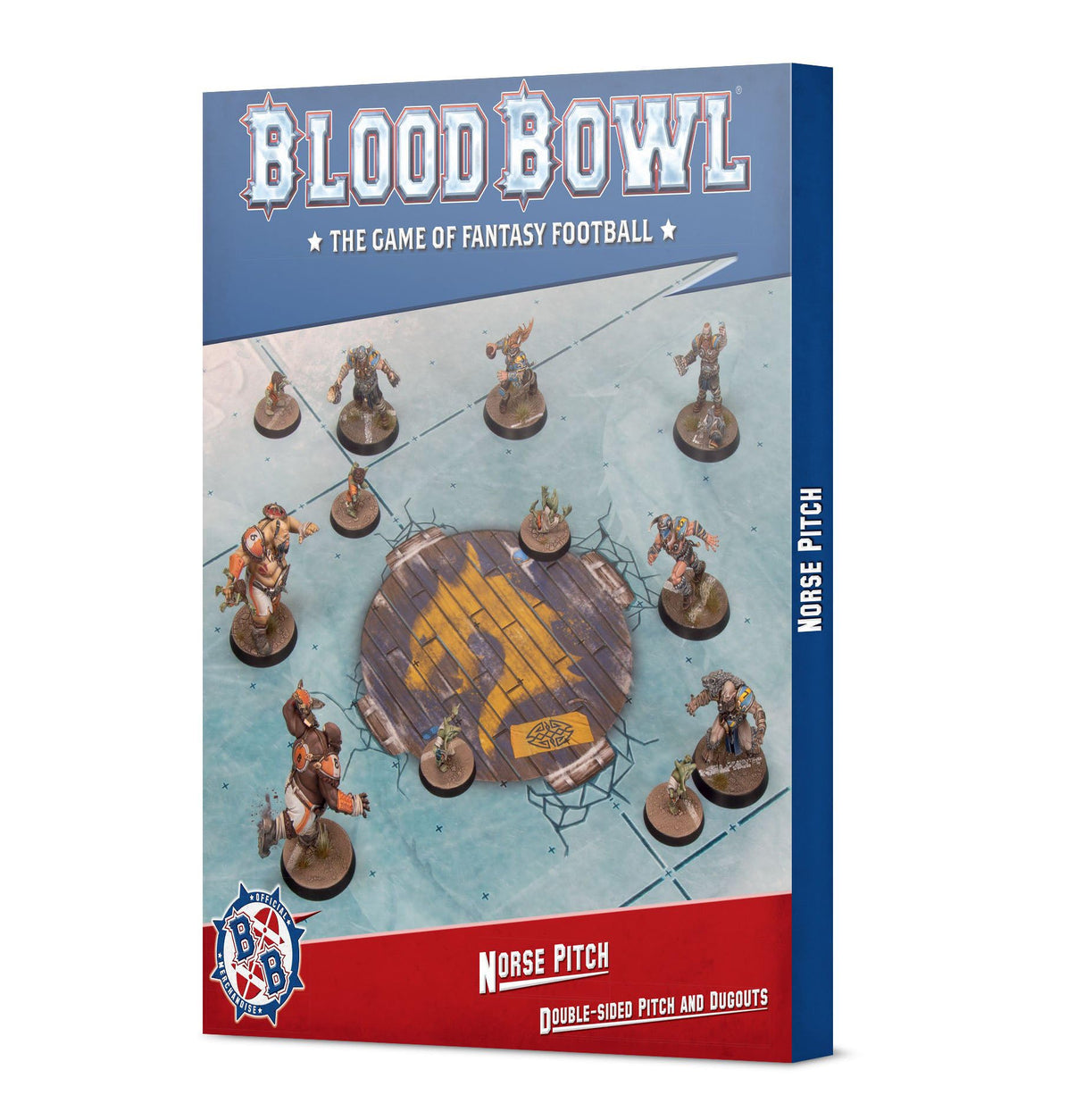 Blood Bowl - Norse Team Pitch & Dugouts