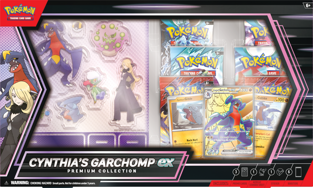 Pokémon TCG: Cynthia's Garchomp ex Premium Collection