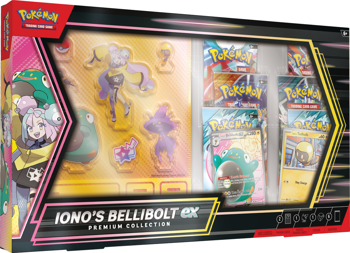 Pokémon TCG: Iono's Bellibolt ex Premium Collection