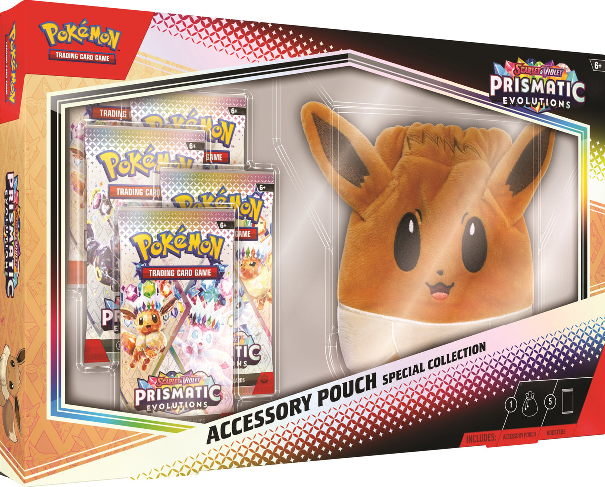Pokémon TCG: Scarlet & Violet - Prismatic Evolutions - Accessory Pouch Special Collection