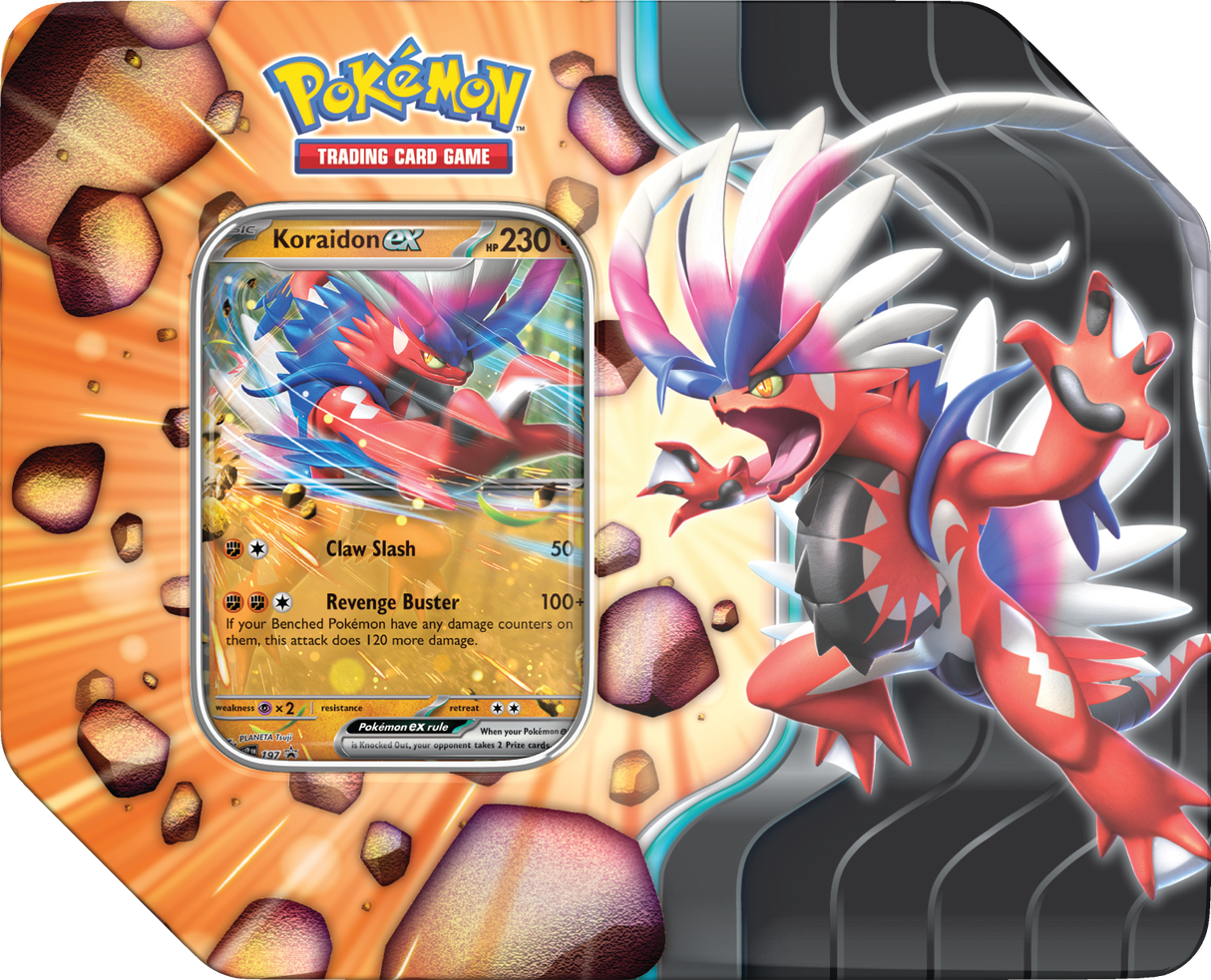 Pokémon TCG: Slashing Legend Tin - Koraidon ex