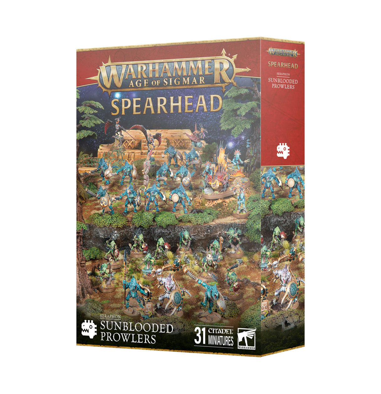 Spearhead: Seraphon - Sunblooded Prowlers