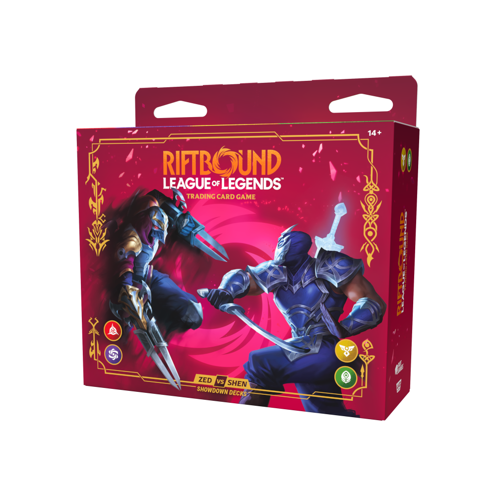 Riftbound: League of Legends TCG: Vendetta - Showdown Decks - Zed vs Shen
