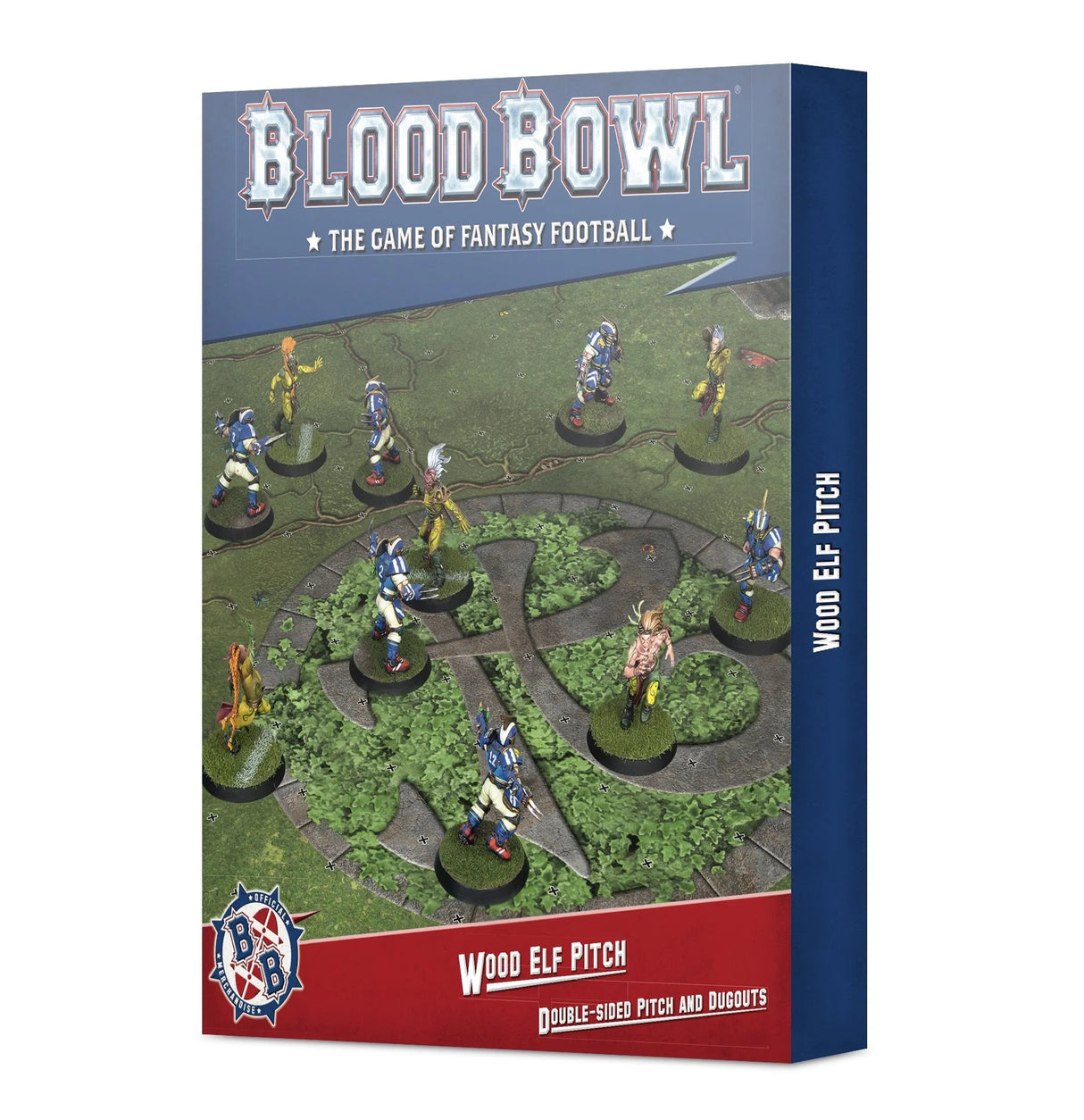 Blood Bowl - Wood Elf Team Pitch & Dugouts