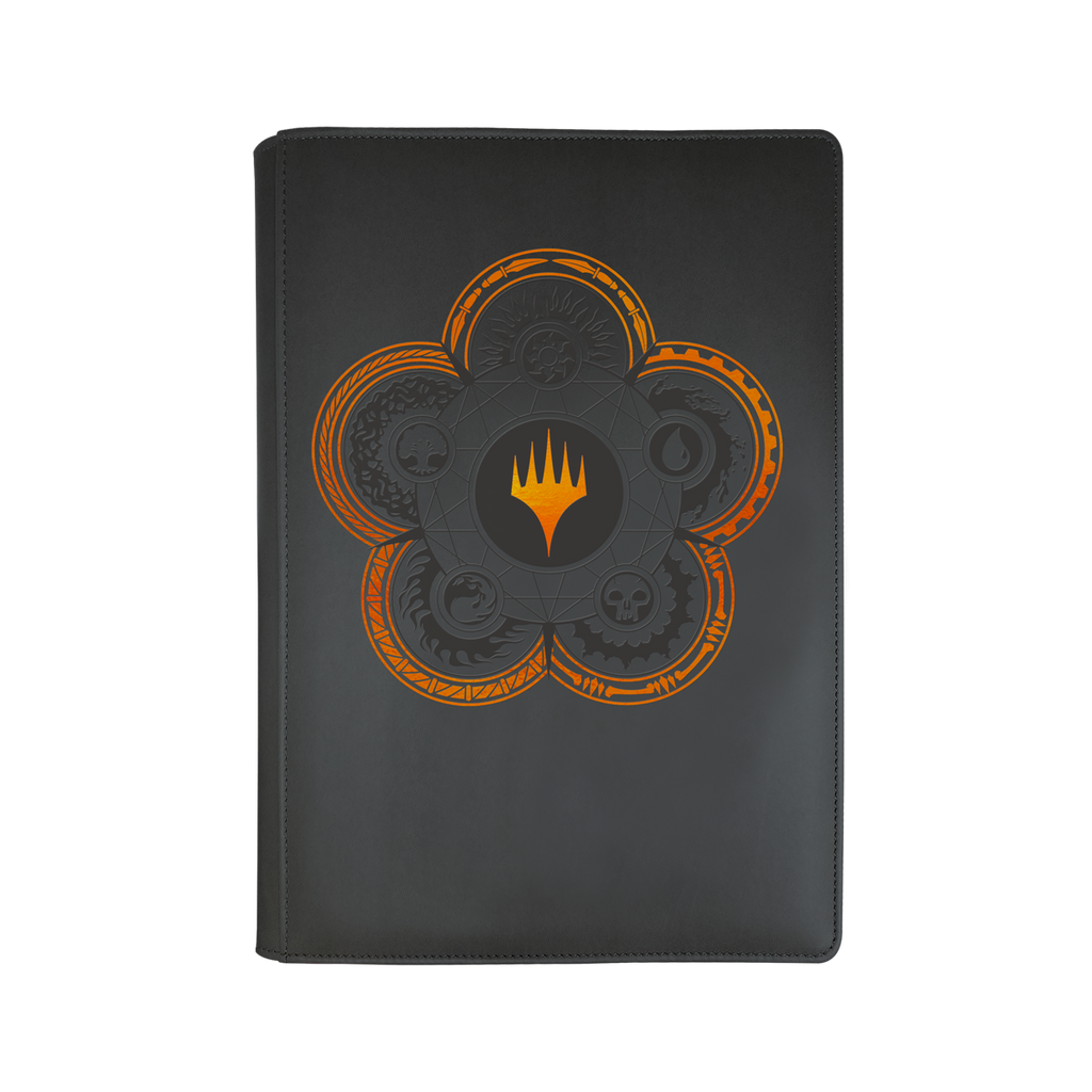 Mana 7 Color Wheel 9-Pocket Zippered PRO-Binder for Magic: The Gathering