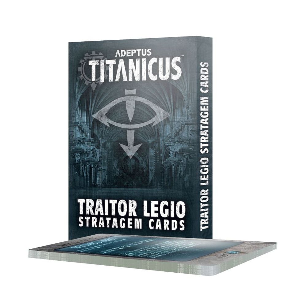 Adeptus Titanicus: Traitor Legio Stratagem Cards