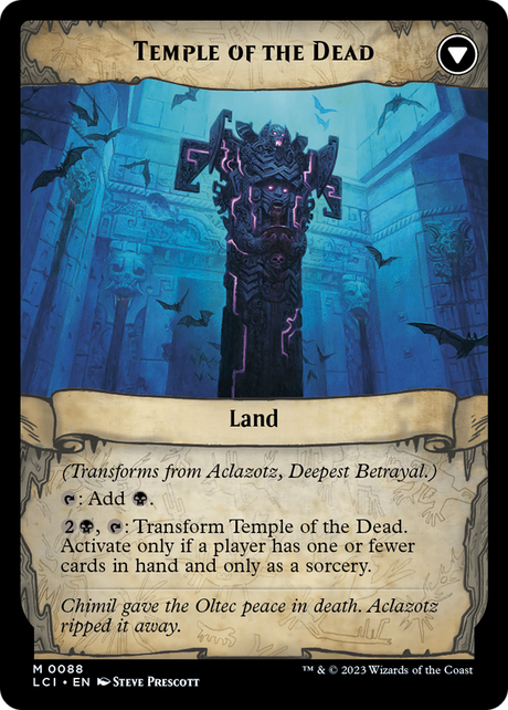 Aclazotz, Deepest Betrayal // Temple of the Dead [LCI-88]