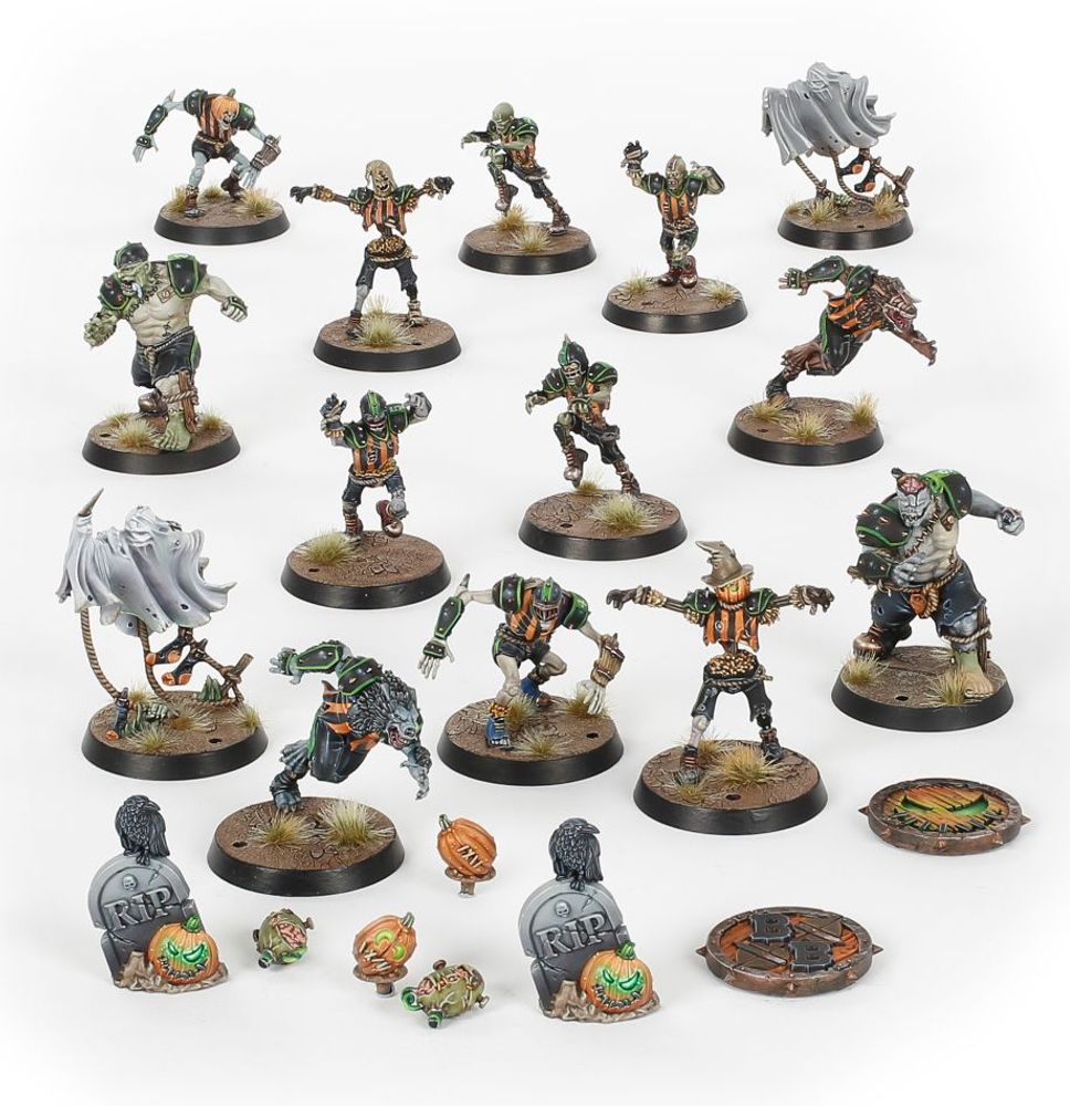 Necromantic Horror Blood Bowl Team - The Wolfenburg Crypt-stealers