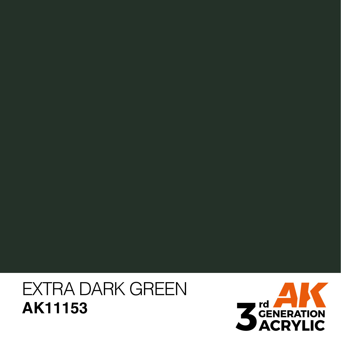 Extra Dark Green – Standard