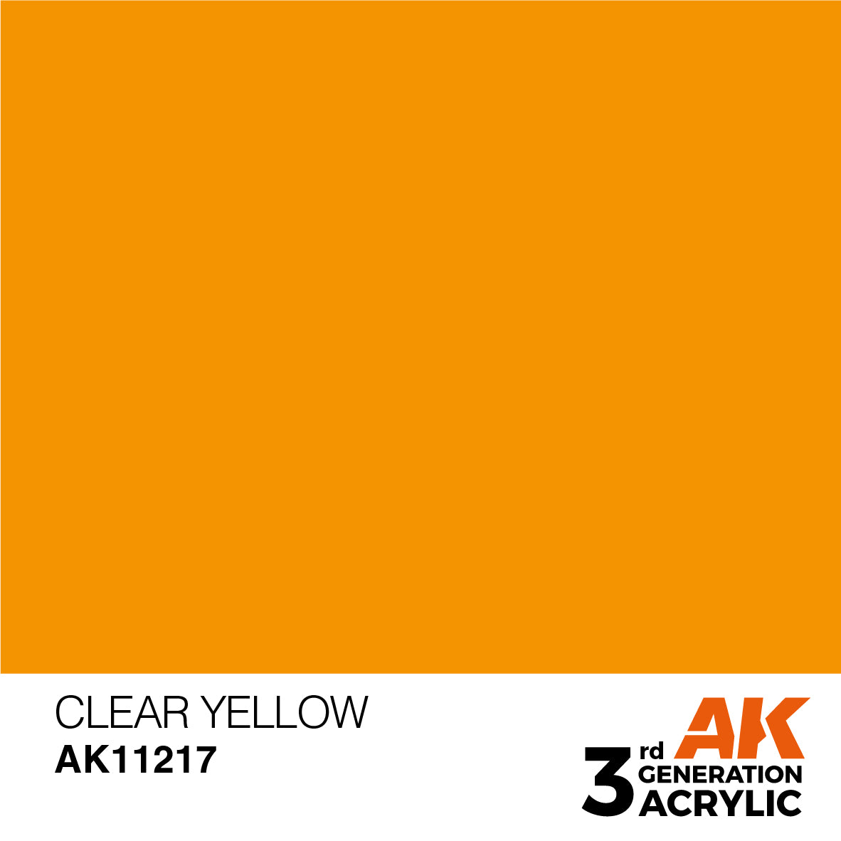 Clear Yellow – Standard