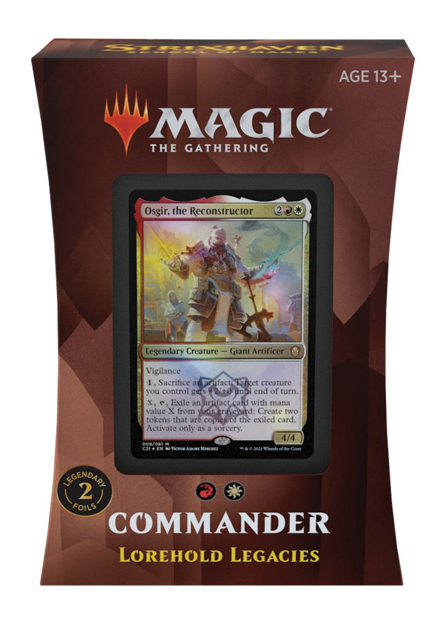 Strixhaven: School of Mages Commander Decks - Lorehold Legacies