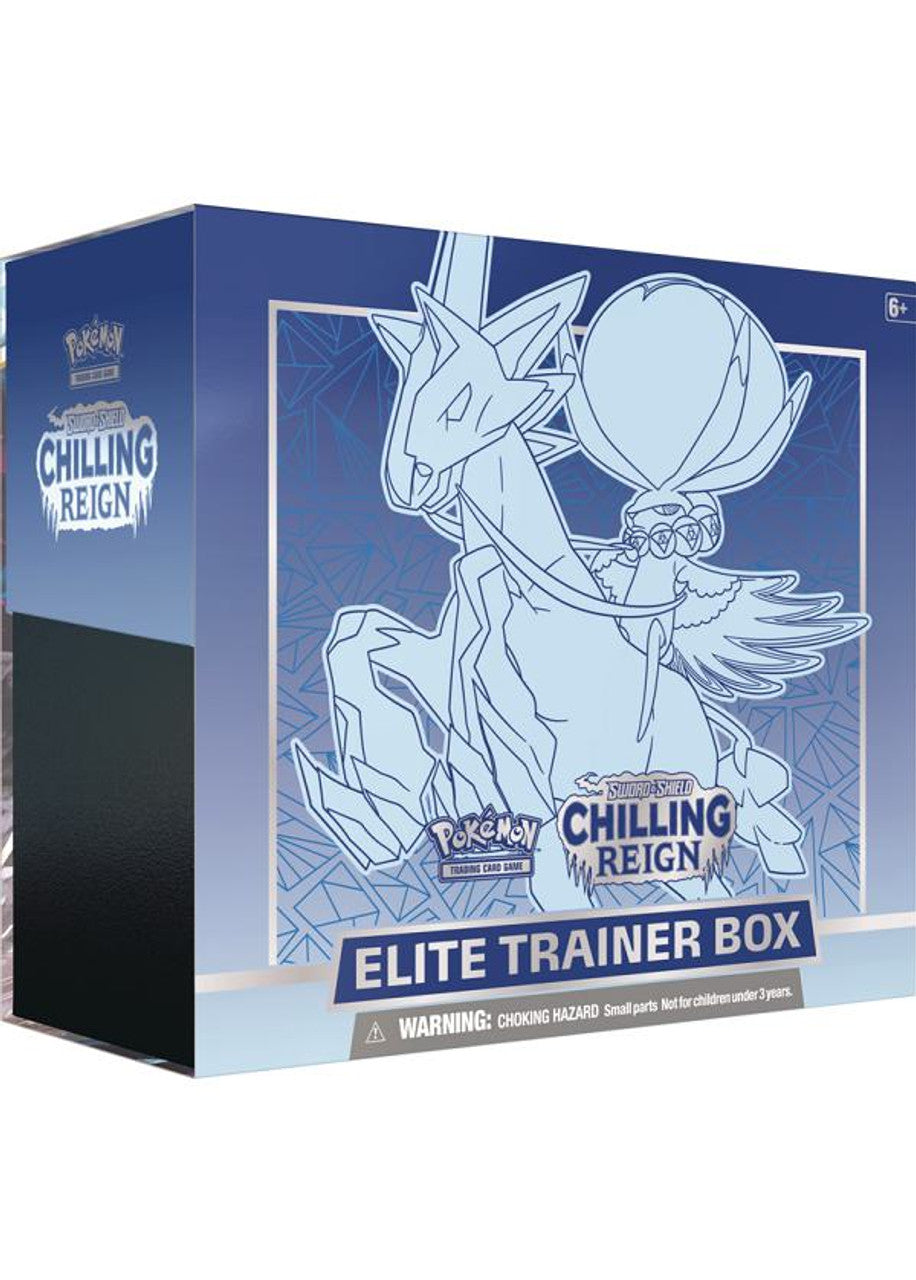 Pokémon TCG: Sword & Shield - Chilling Reign Elite Trainer Box - Ice Rider Calyrex