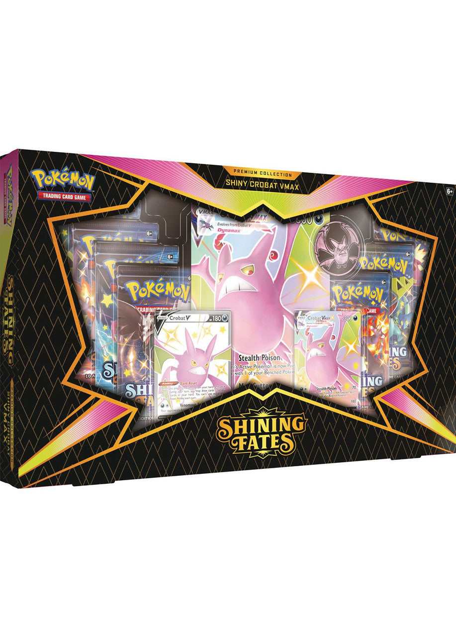 Pokémon TCG: Shining Fates Premium Collection - Shiny Crobat VMAX!