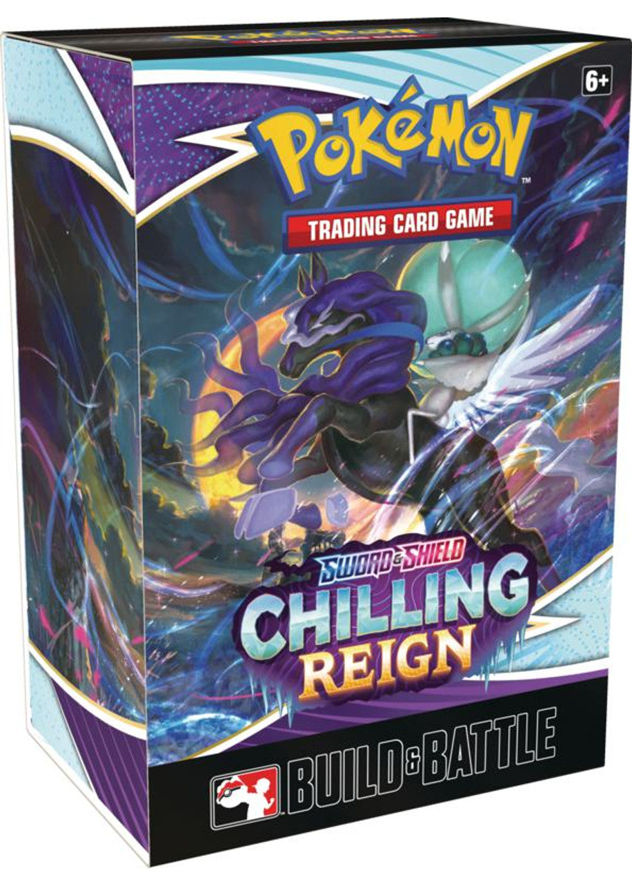 Pokémon TCG: Sword & Shield - Chilling Reign Build & Battle Box!