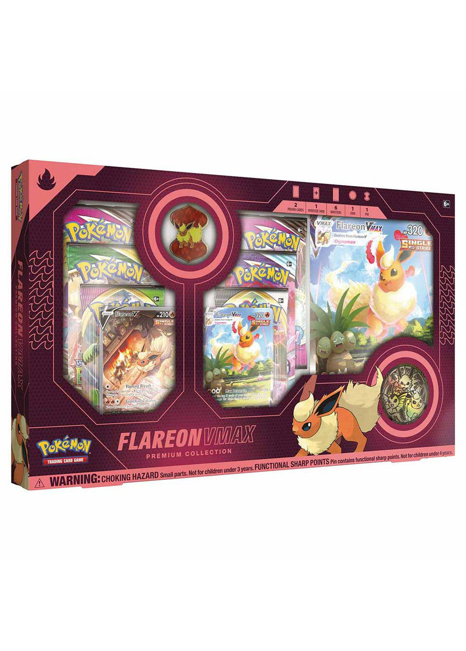 Pokémon TCG: Flareon VMAX Premium Collection