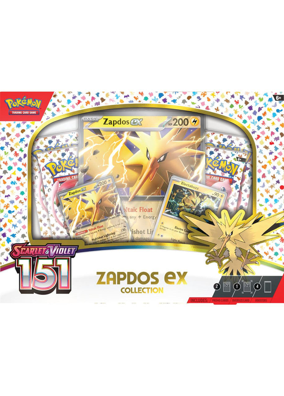Pokémon TCG: Scarlet & Violet - 151 - Collection - Zapdos ex