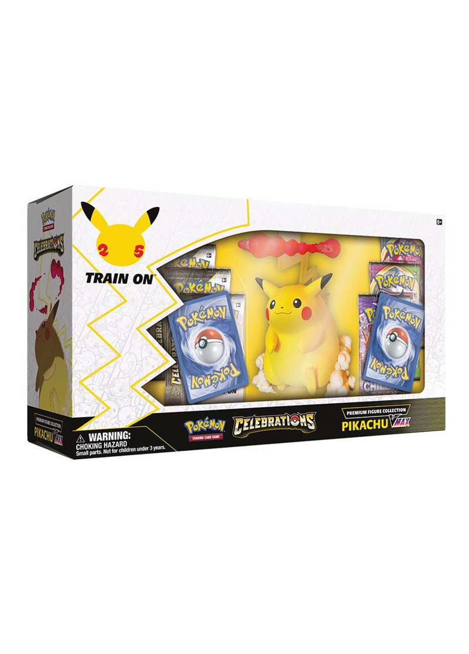 Pokémon TCG: Celebrations Pikachu Vmax Premium Figure Box