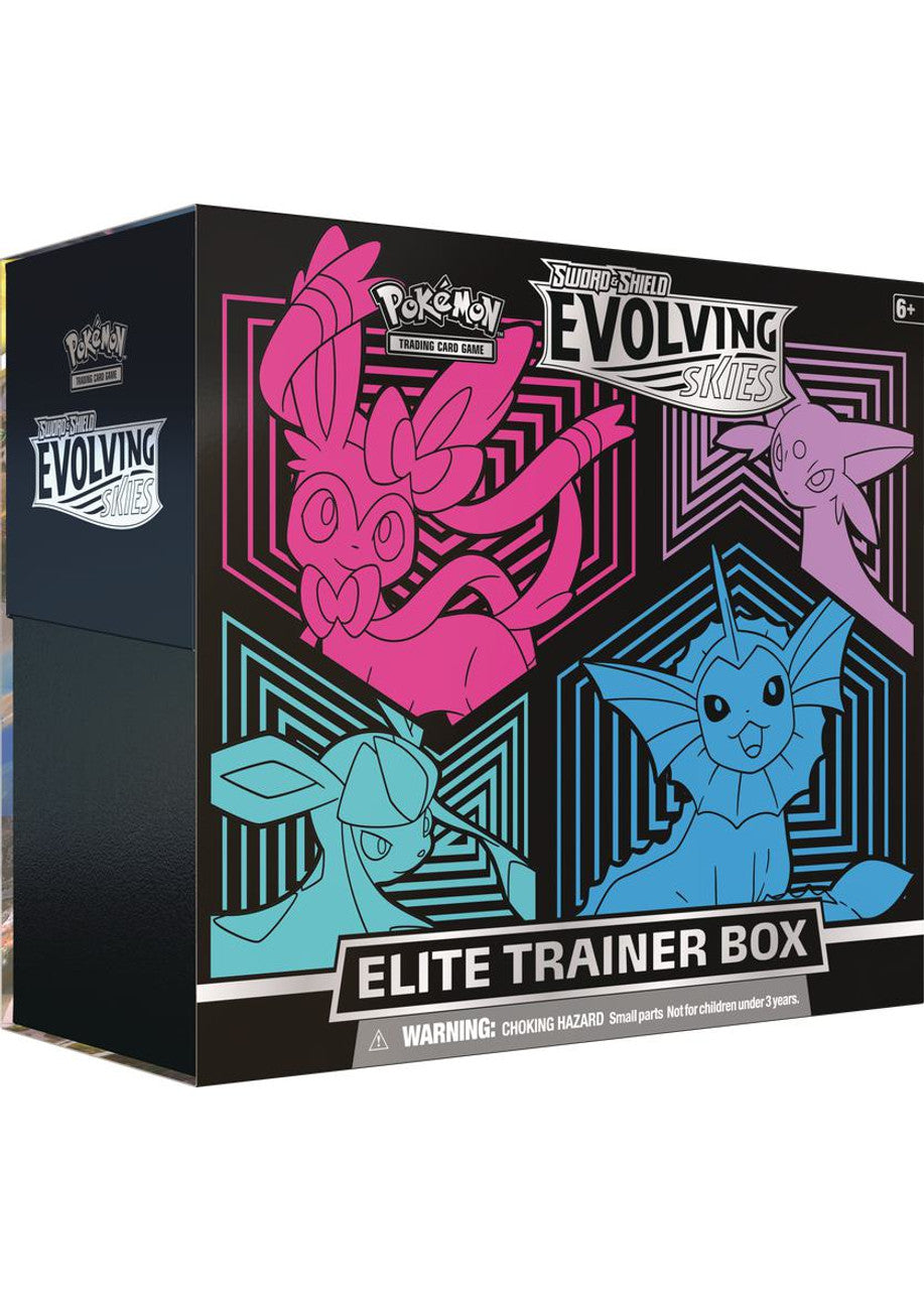 Pokémon TCG: Sword & Shield - Evolving Skies Elite Trainer Box - Sylveon
