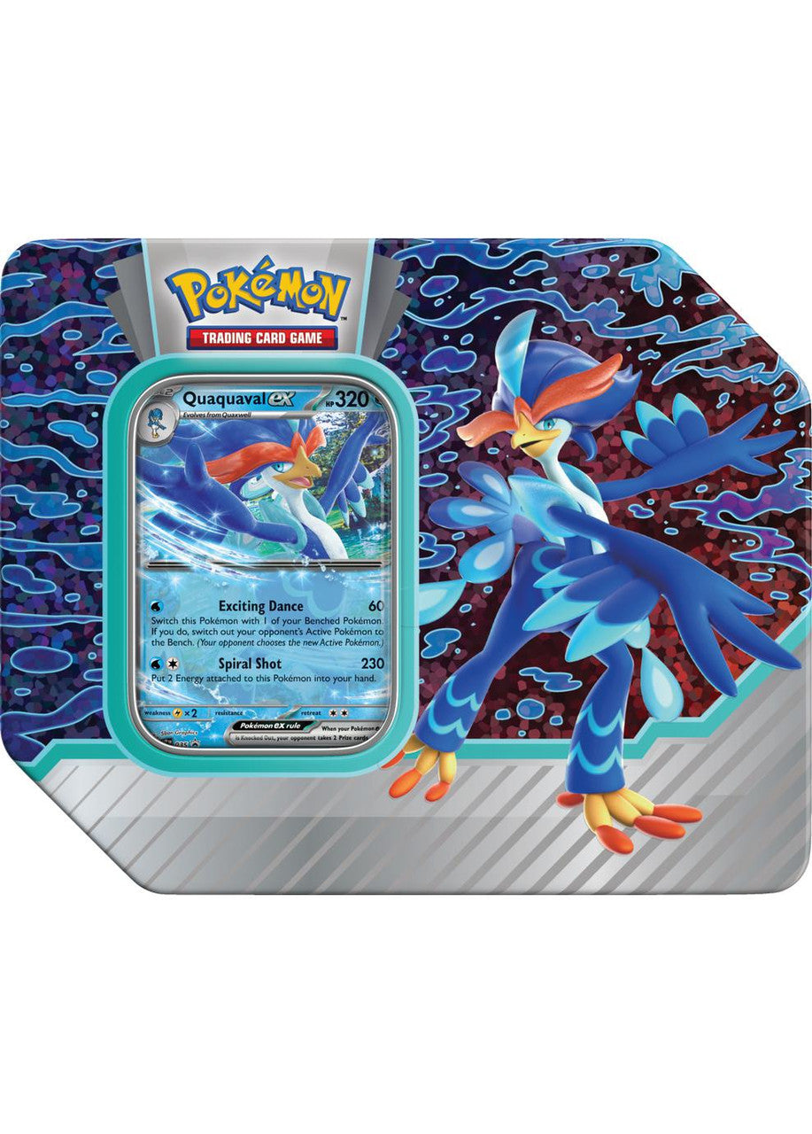 Pokémon TCG: Paldea Partners Tin - Quaquaval ex
