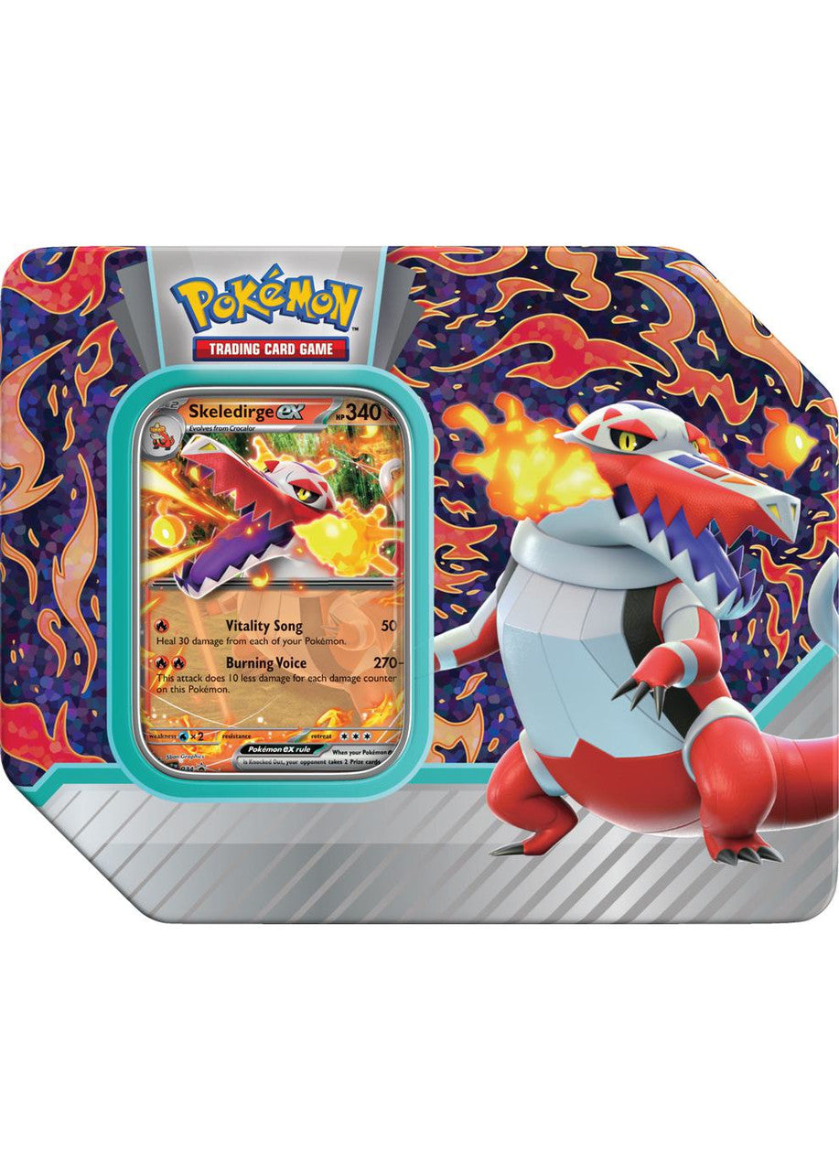 Pokémon TCG: Paldea Partners Tin - Skeledirge ex