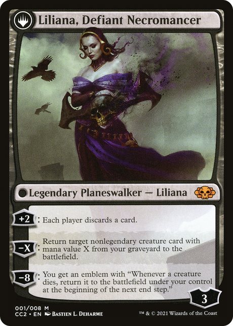 Liliana, Heretical Healer // Liliana, Defiant Necromancer [CC2-1]