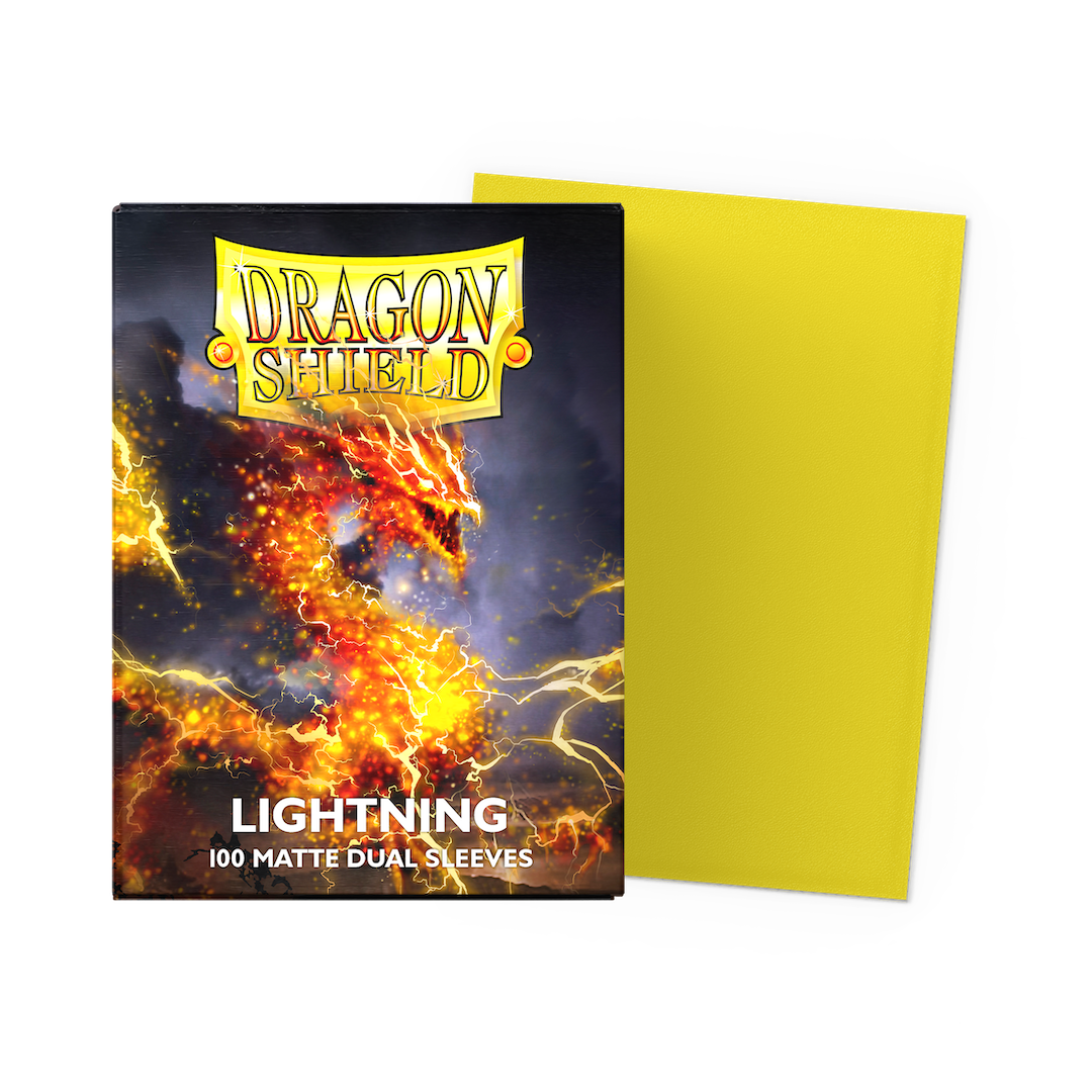 Lightning - Dual Matte Sleeves - Standard Size
