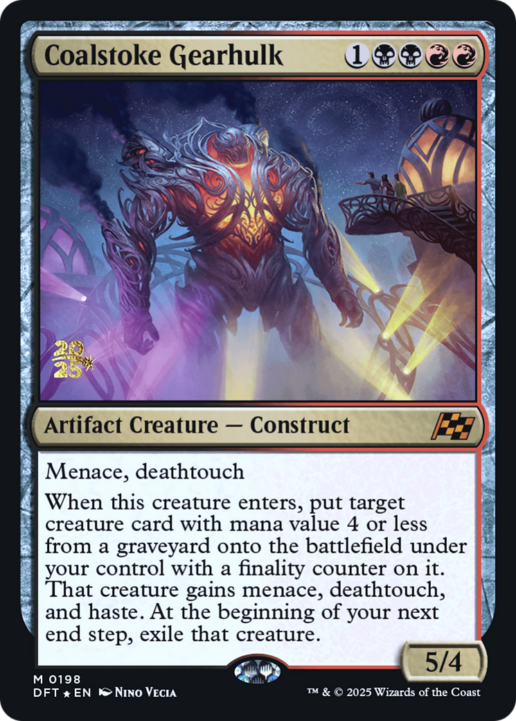 Coalstoke Gearhulk - Prerelease Promo [PDFT-198s]