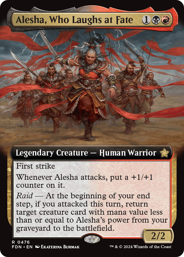 Alesha, Who Laughs at Fate - Extended Art [FDN-476]