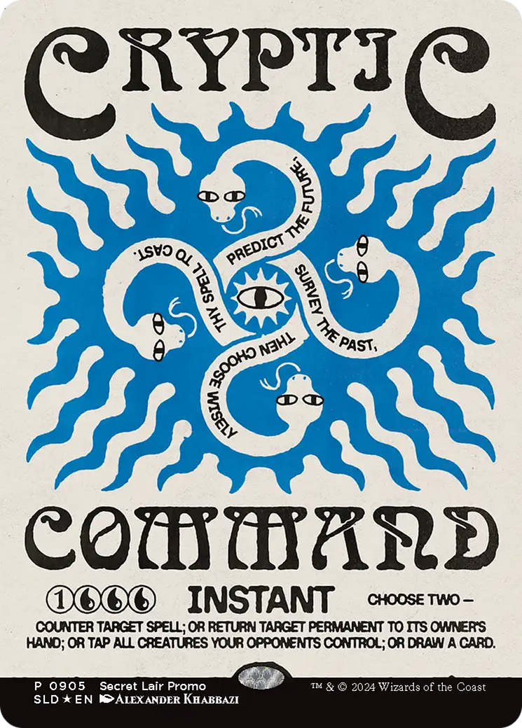 Cryptic Command - Borderless - Full Art - Promo [SLD-905]